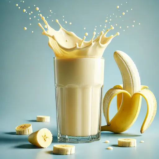BANANA WITH MILK